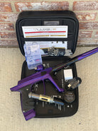 Used DLX Luxe X Paintball Gun - Gloss Purple / Gloss Black