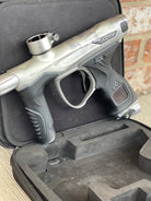 Used Dye M3S Paintball Gun - PGA Whiteout w/ Flex Face Bolt and M3+ Billy Wing Solenoid Housing