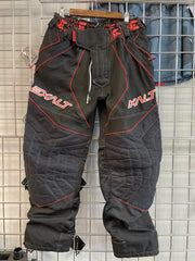 Used Exalt T4 Paintball Pants - Black/Red - Large