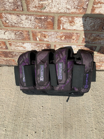 Used Virtue Elite 4+7 Paintball Pod Pack- Purple