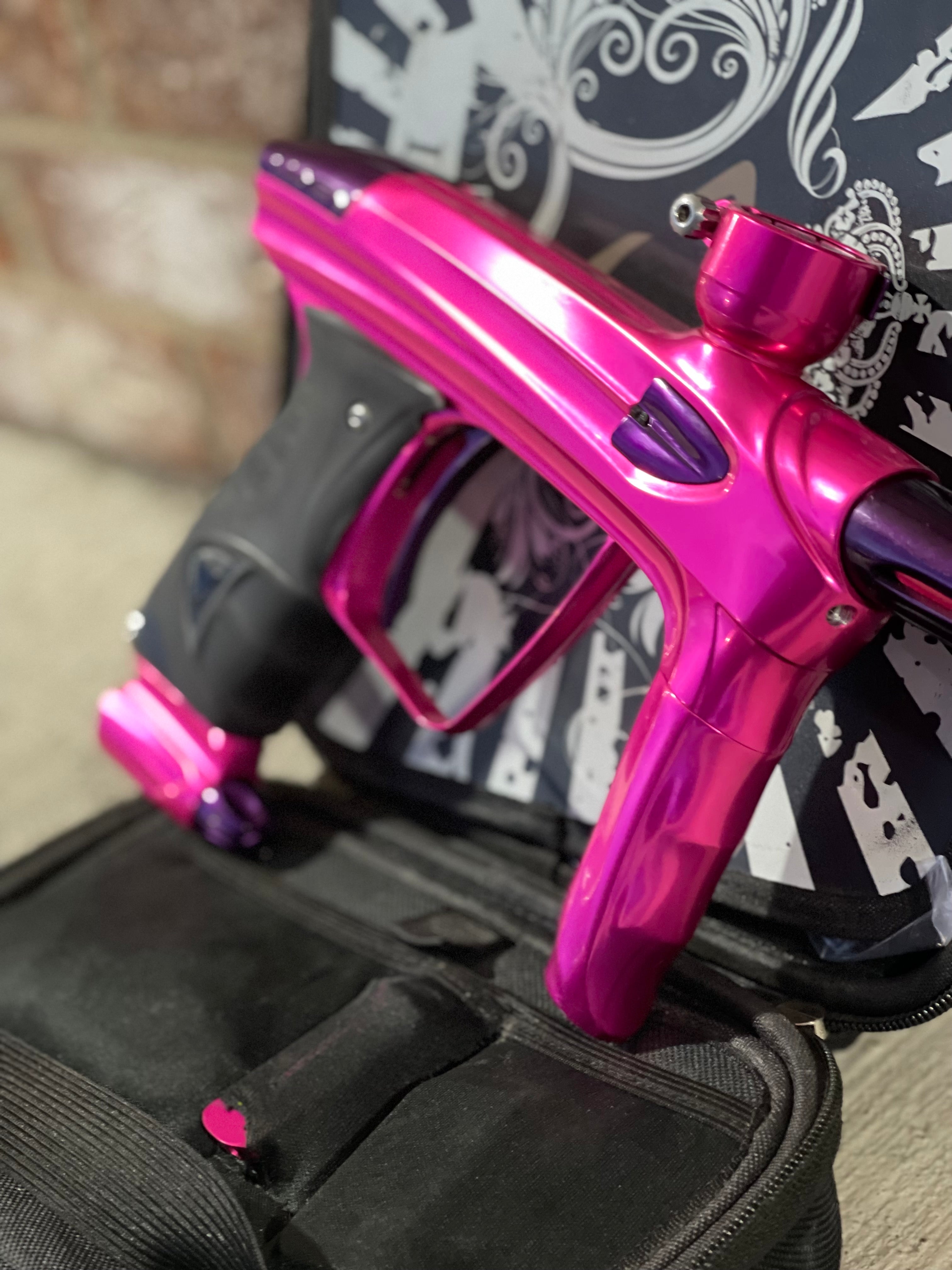 Used DLX Luxe 2.0 Oled Paintball Gun - Pink / Purple