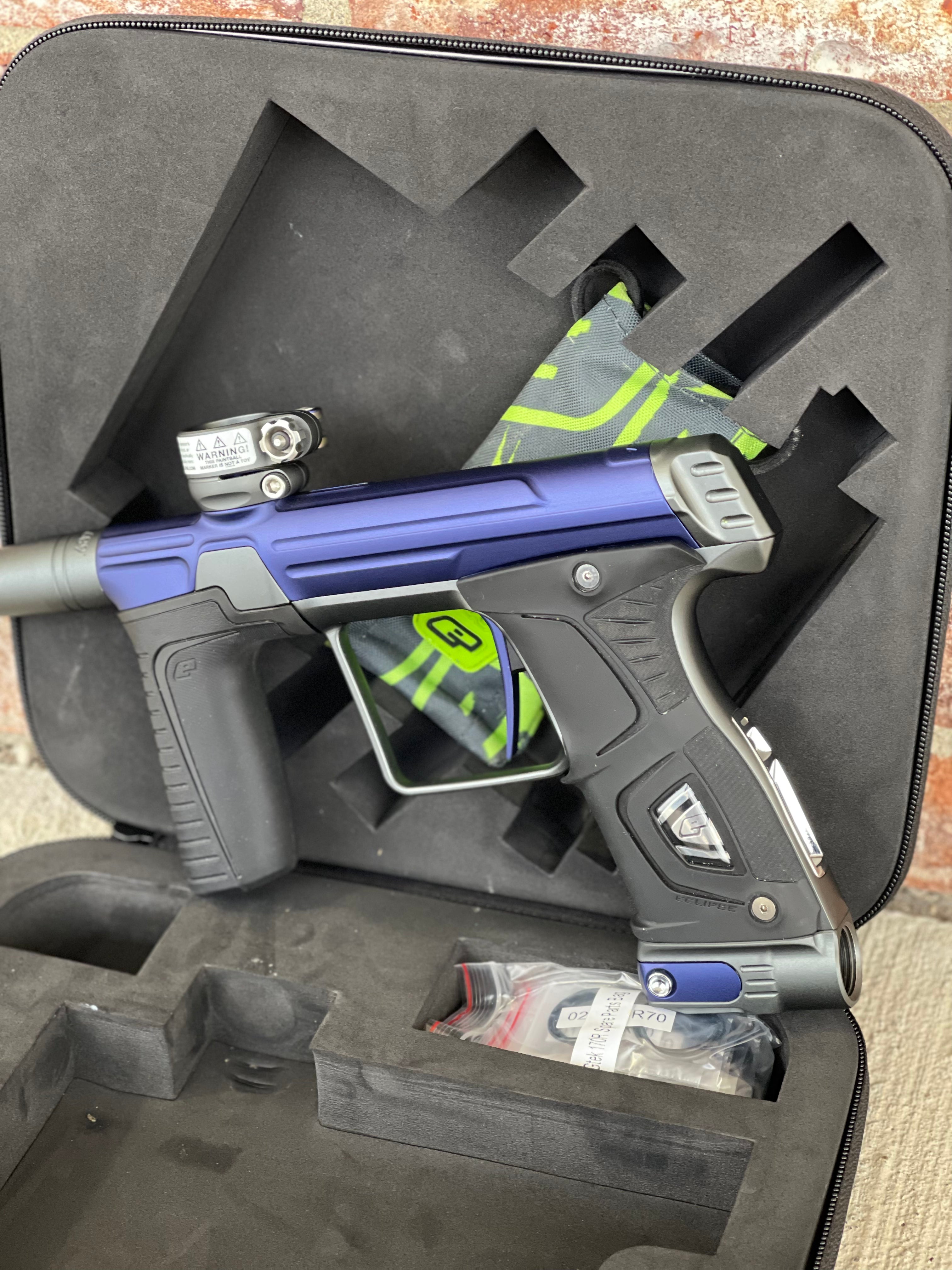 Used Planet Eclipse Gtek 170R Paintball Gun - Navy/Grey