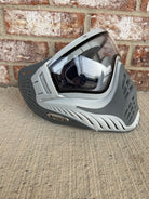 Used V-Force Profiler Paintball Mask - Grey/White w/Visor