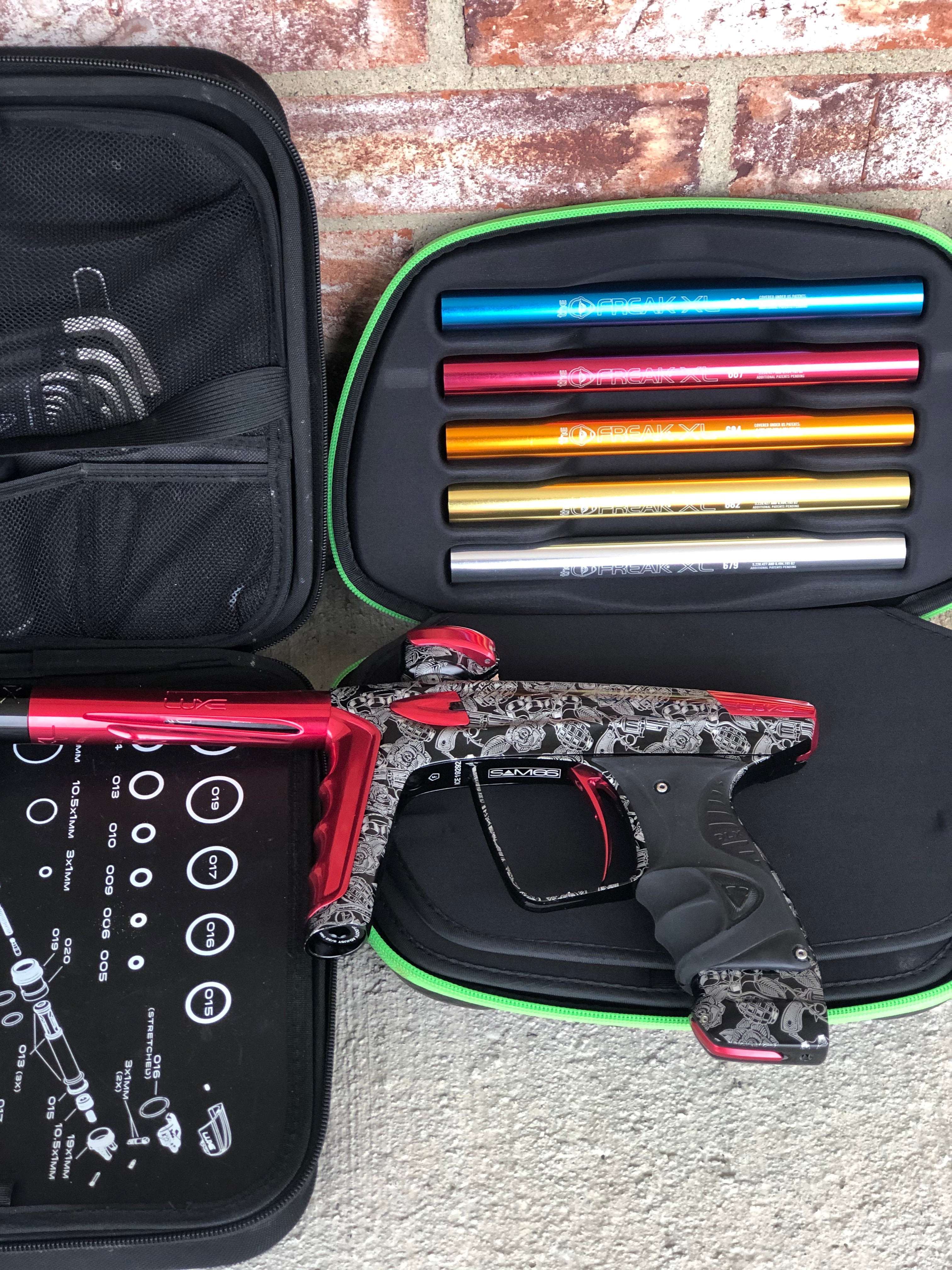 Used DLX Luxe Ice Paintball Gun - SAM66 Edition