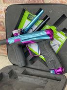 Used Planet Eclipse/HK Army CS2 Pro Invader Paintball Gun - Turquoise/Purple