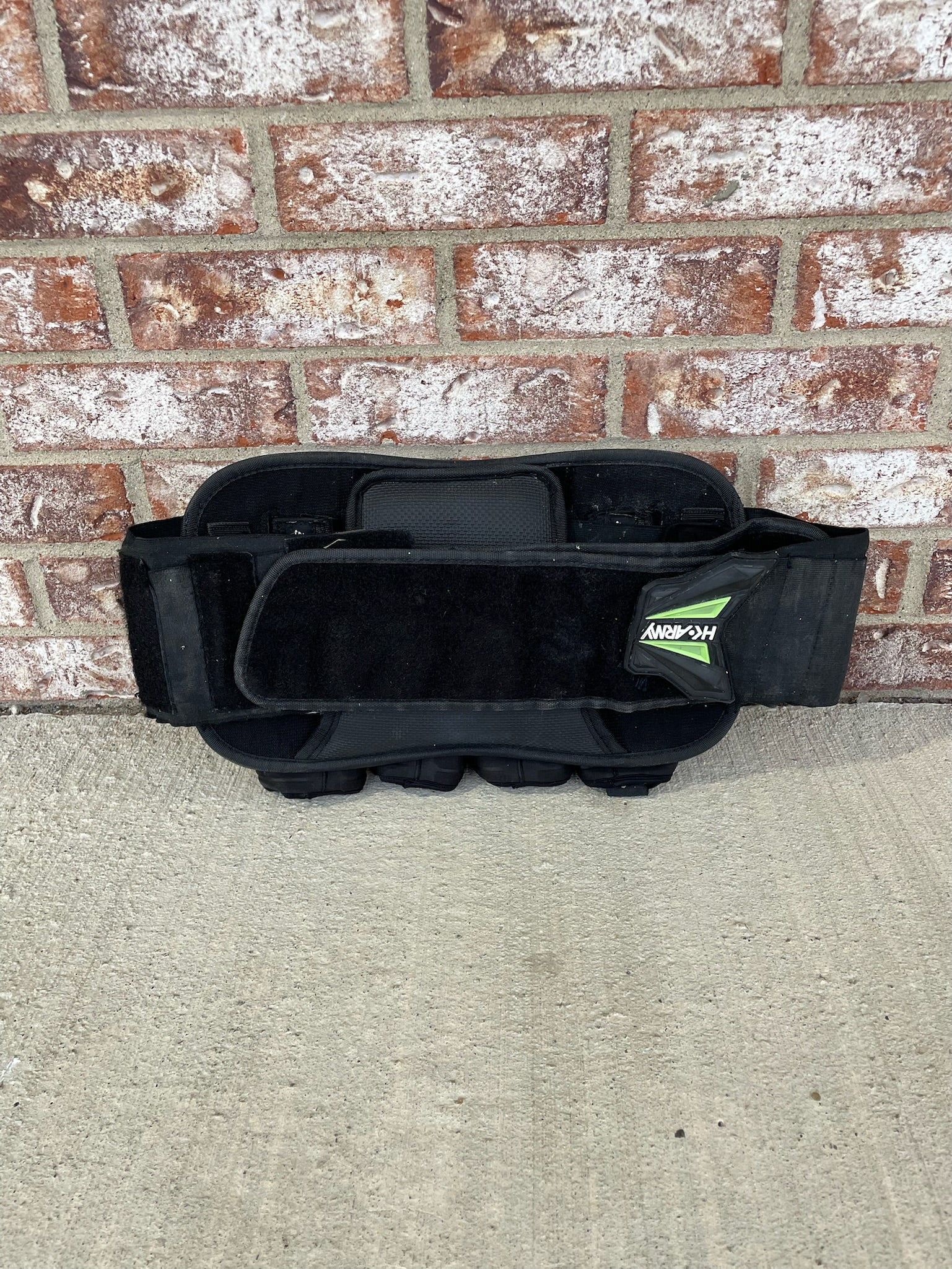 Used HK Army Zero G 4+7 Paintball Pod Pack- Black/Red/Green