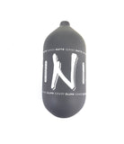 Ninja SL2 77/4500 "Matte Series" Carbon Fiber Paintball Tank BOTTLE ONLY - Grey/White