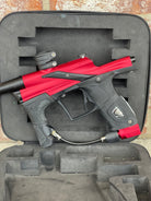 Used Planet Eclipse Etek5 Paintball Marker- Dust Red / Dust Black *Non-OLED*