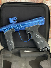 Used Dye DSR+ Paintball Gun - Black Waters (Polished Blue/Polished Black