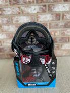 Used Virtue Vio Contour 2 Paintball Mask - Fire w/ Soft Goggle Bag