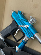 Used Azodin Blitz Paintball Gun - Blue / Silver