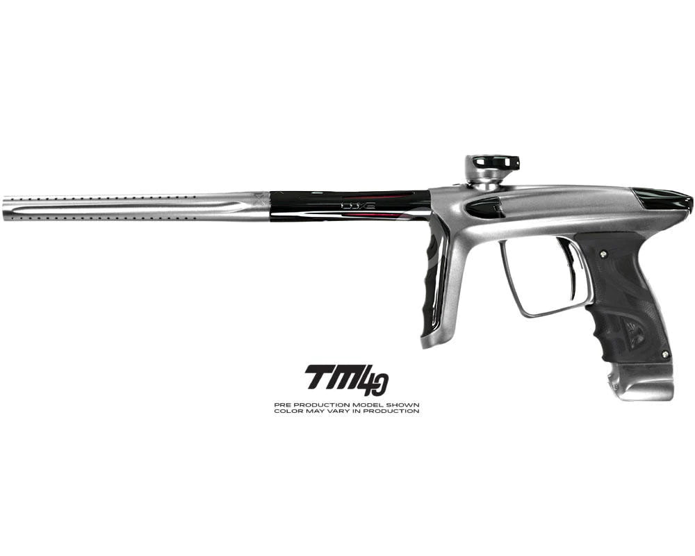 DLX Luxe TM40 Paintball Gun - Dust Silver/Polished Black