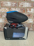 Used Dye R-2 Paintball Loader - Carbon w/ Black/Blue Dye R-2 Speed Feed