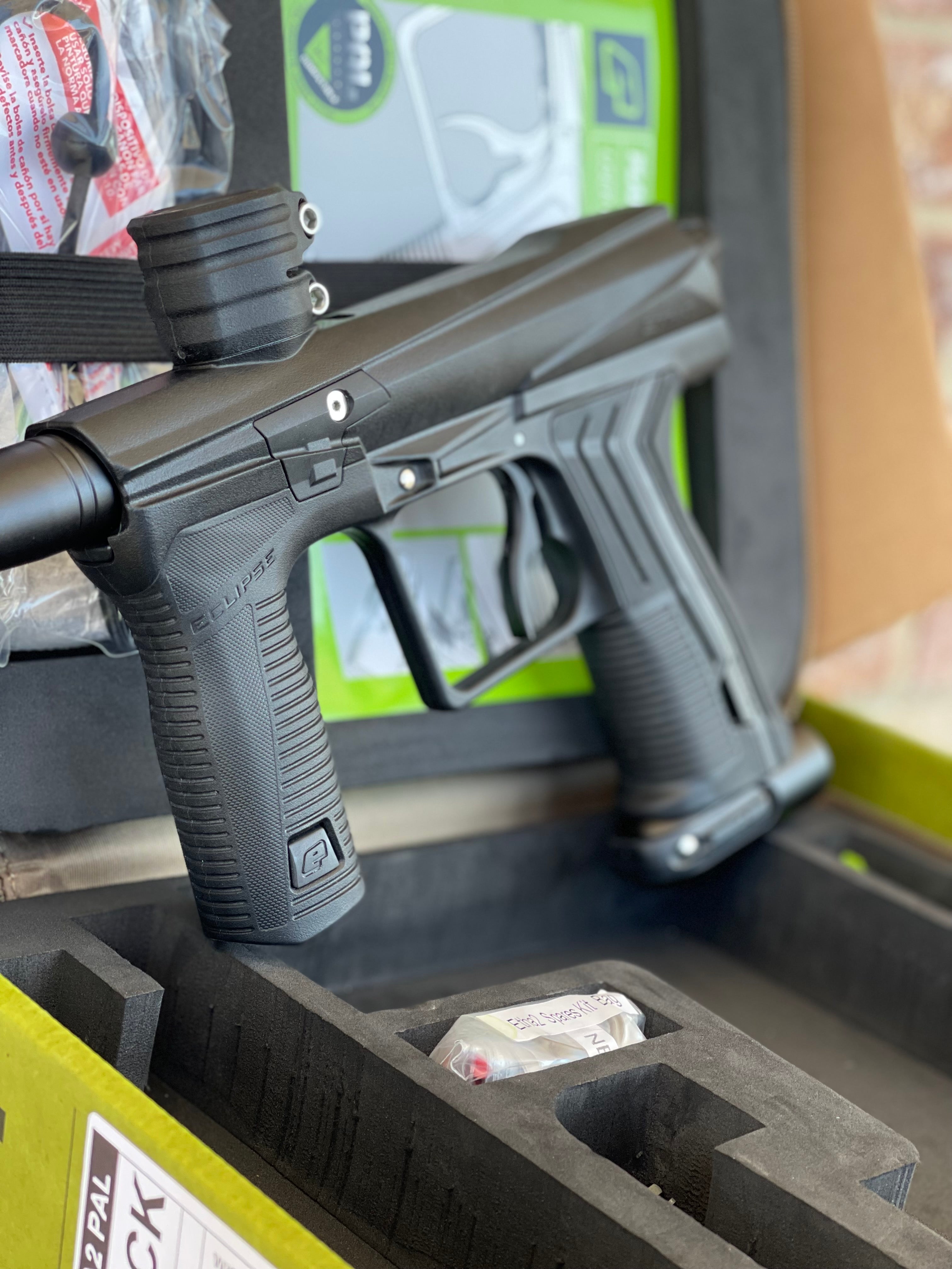 Used Eclipse Etha 2 Paintball Marker Black Punishers Paintball
