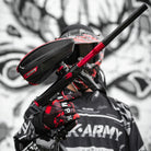 HK Army Shocker AMP Paintball Gun - Dust Black / Polished Red