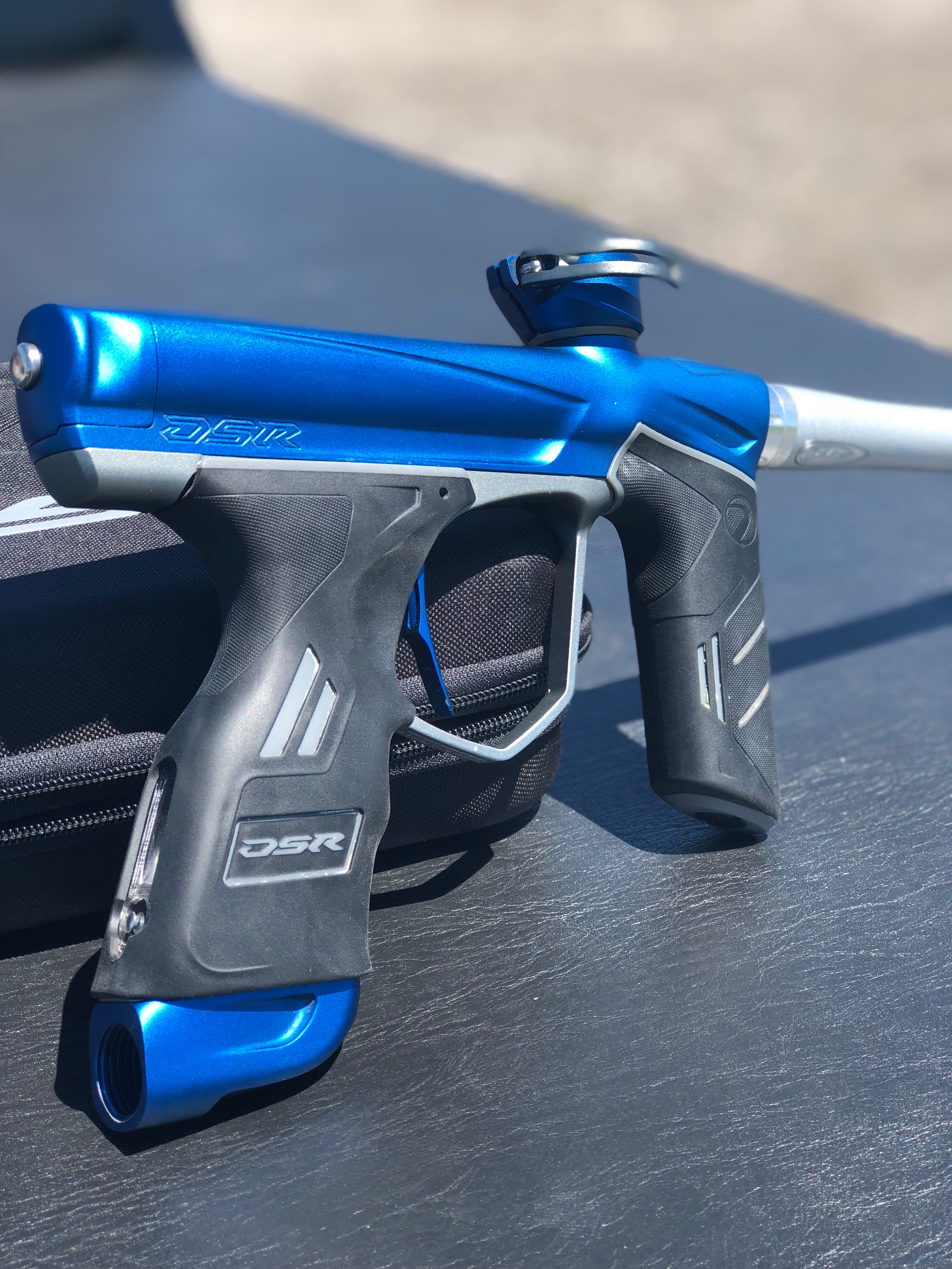 Used Dye DSR Paintball Marker- Blue