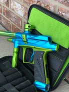 Used Bob Long Stratus Cut G6R Paintball Gun - Teal / Green