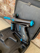 Used Smart Parts Shocker RSX Paintball Marker- Dust Black / Gloss Teal