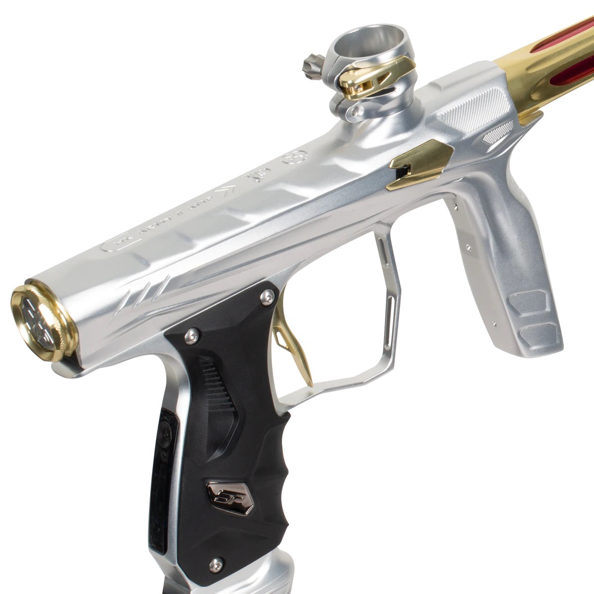 HK Army Shocker AMP Paintball Gun - Silver/Gold