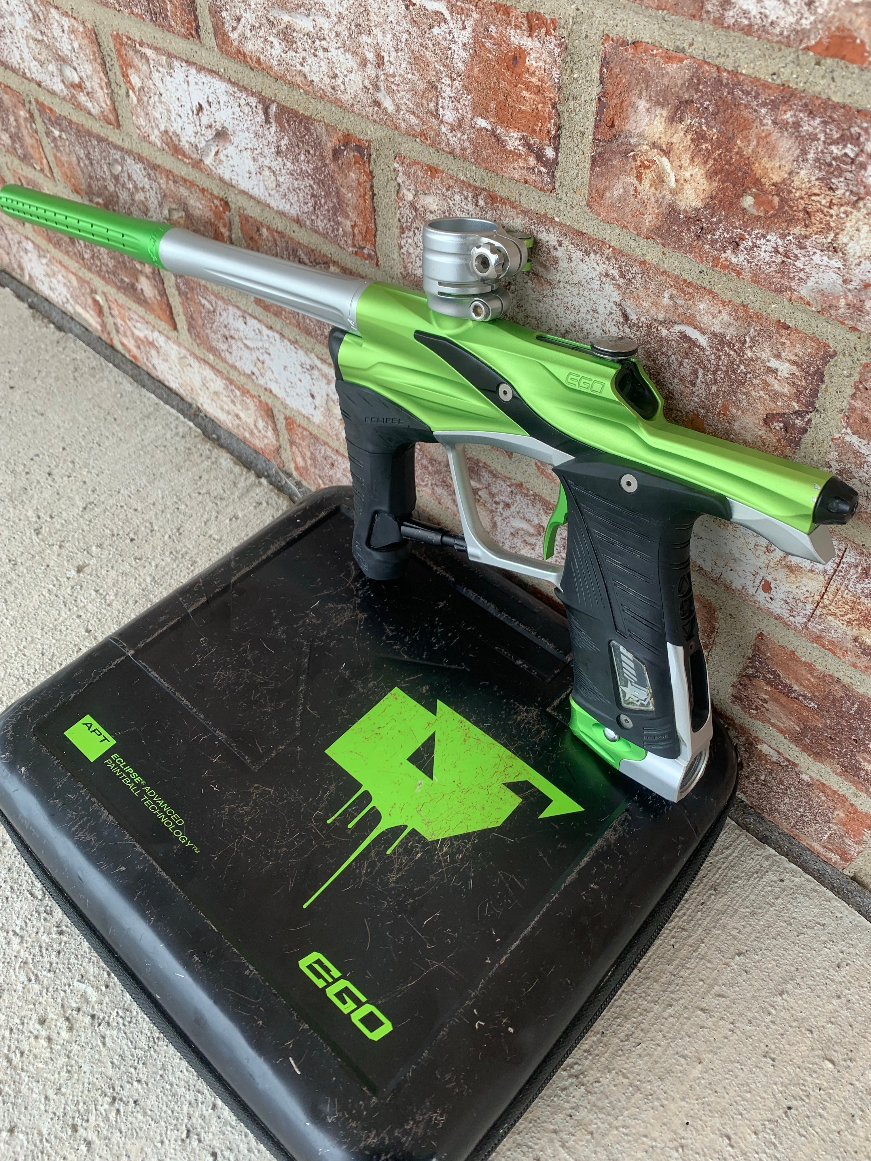 Used Planet Eclipse Ego Lv1 Paintball Marker- Lime/Balck