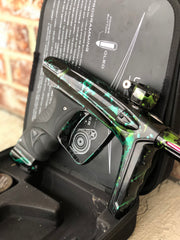 Used DLX Luxe Ice Paintball Gun - Green Splash
