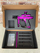 Used Empire Resurrection Autococker Paintball Marker- Purple w/ Matching Full Empire Barrel Kit