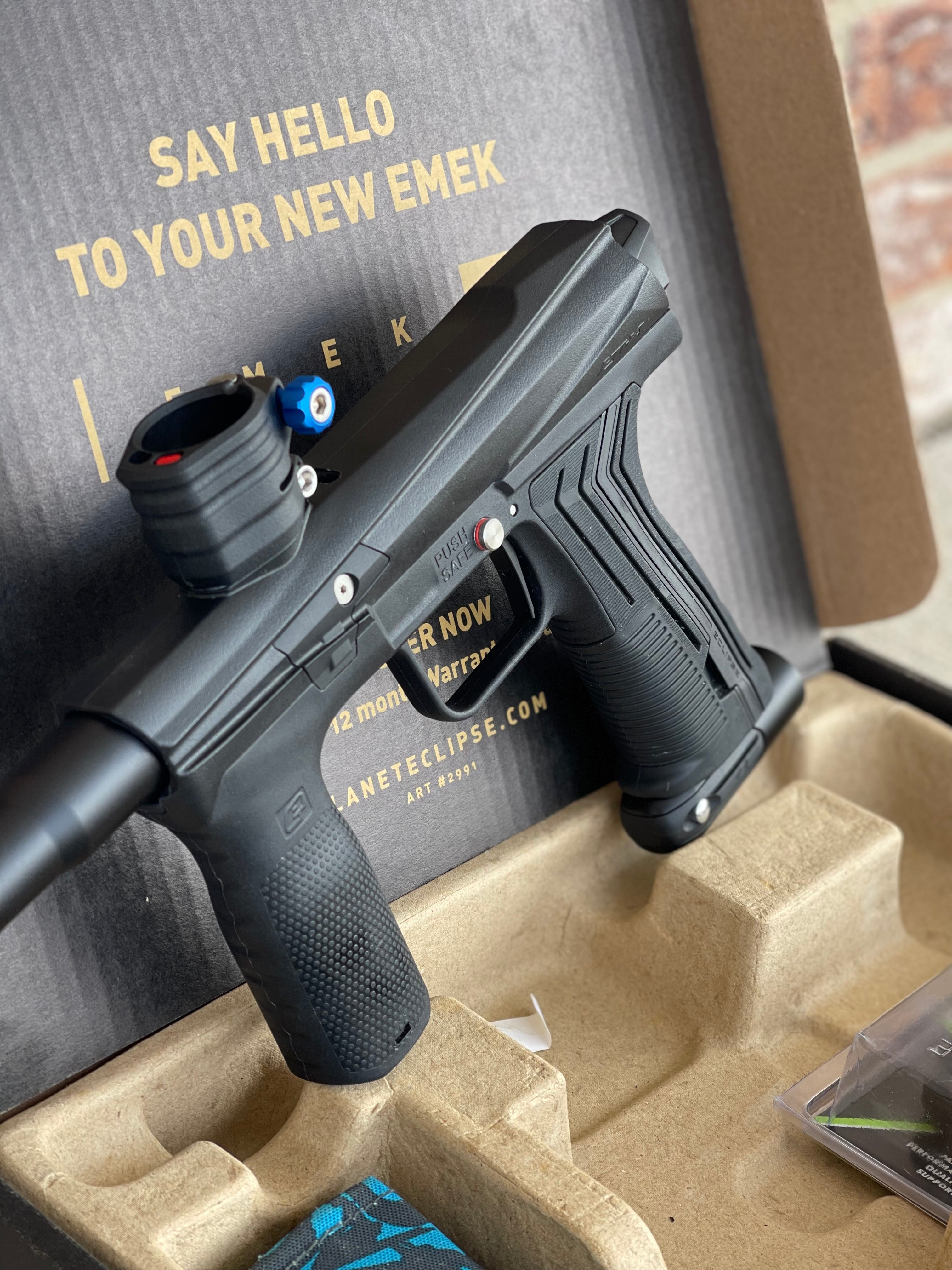 Used Planet Eclipse Emek 100 Paintball Gun - Black - Core