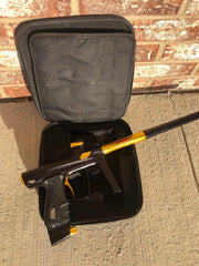 Used Shocker RSX Paintball Gun - Dust Black/Polished Gold