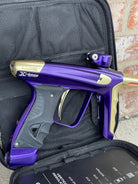 Used DLX Luxe X Paintball Gun - Polished Purple/Polished Gold - Anniversary Edition