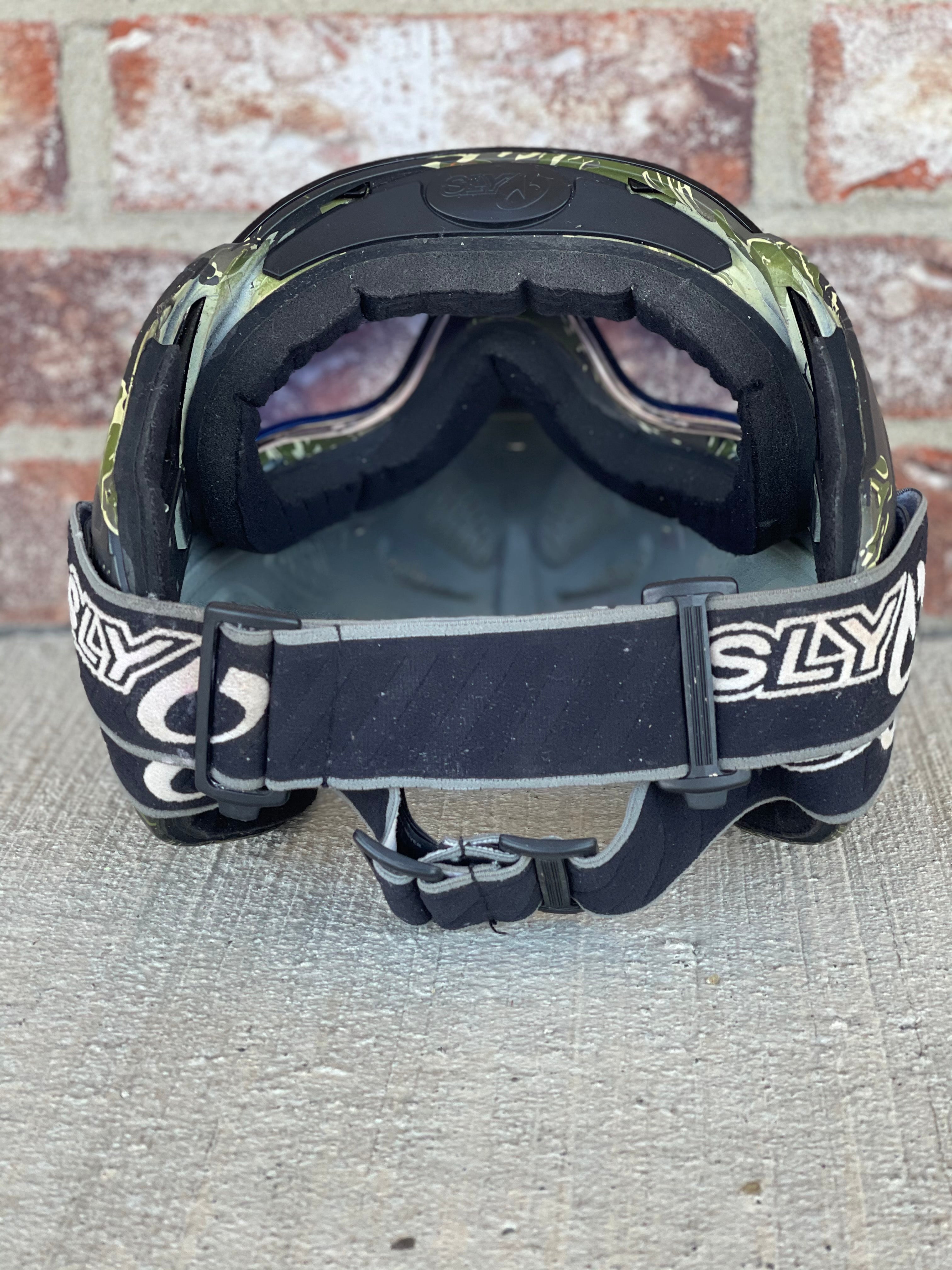 Used Sly Profit Paintball Mask- Tiger Camo