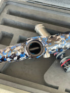 Used Adrenaline Shocker XLS Paintball Gun - Polished Arctic Camo #333- w/ Adrenaline CVO Frame