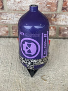 Used Infamous Hyperlight 80/4500 Paintball Tank- Purple - Bottle Only