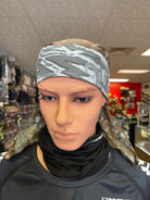 Used HK Army Hostilewear Headwrap - Grey Snakes/Forest Mesh