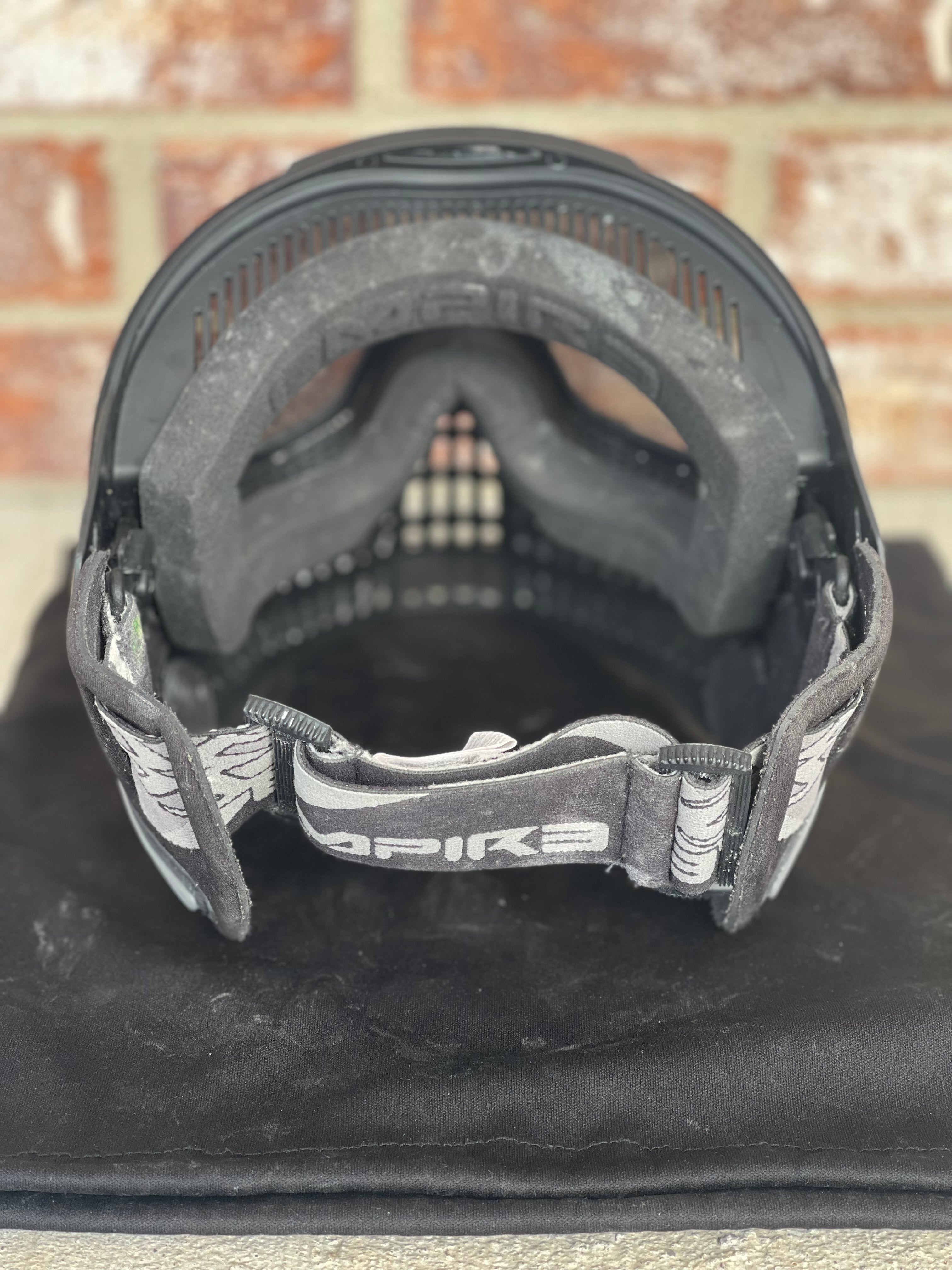 Used Empire E-Flex Paintball Mask- Black - Additional Lens and Extra Black Bottom