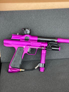 Used Empire Resurrection Autococker Paintball Marker- Purple w/ Matching Full Empire Barrel Kit