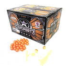 GI Sportz 4 Star Paintballs - 2000 Paintballs - Magma Shell - Orange Fill