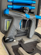 Used Empire Syx 1.5 Paintball Gun - Gloss Black / Dust Blue