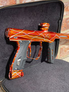 Used Ultra Shocker XLS Paintball Gun - Fire and Ice - Splash Trigger Frame and CVO Frame