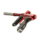 Dye DSR+ Paintball Gun - Lava (Polished Red/Polished Silver)