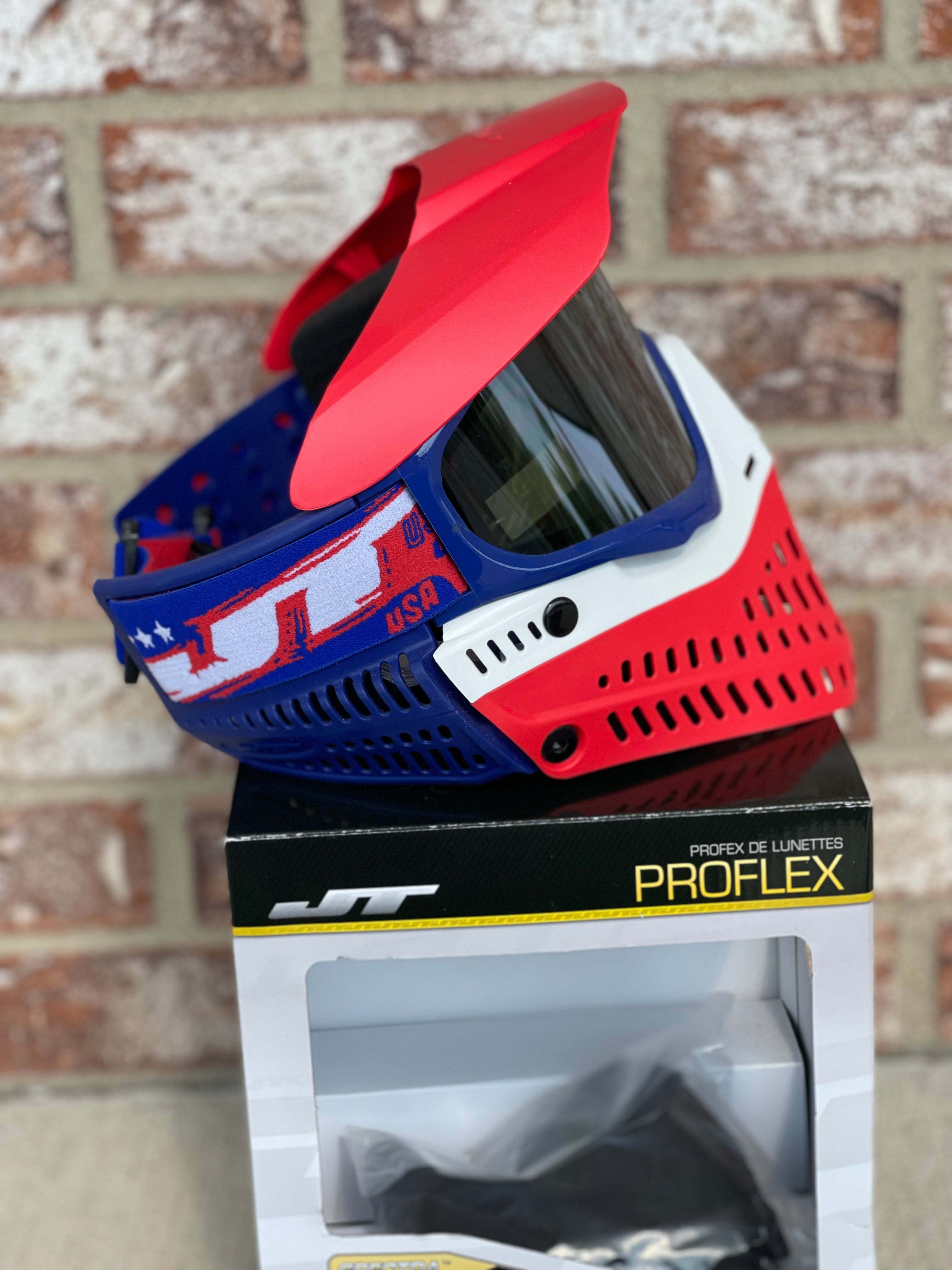 Used JT Proflex Paintball Mask - LE Team USA