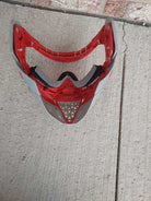 Used Empire EVS Paintball Mask FRAME ONLY - Grey / Red