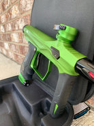 Used Shocker Amp Paintball Gun - Green / Black