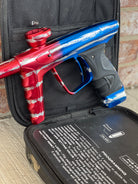 Used DLX Luxe X Paintball Gun - Gloss Patriot Splash