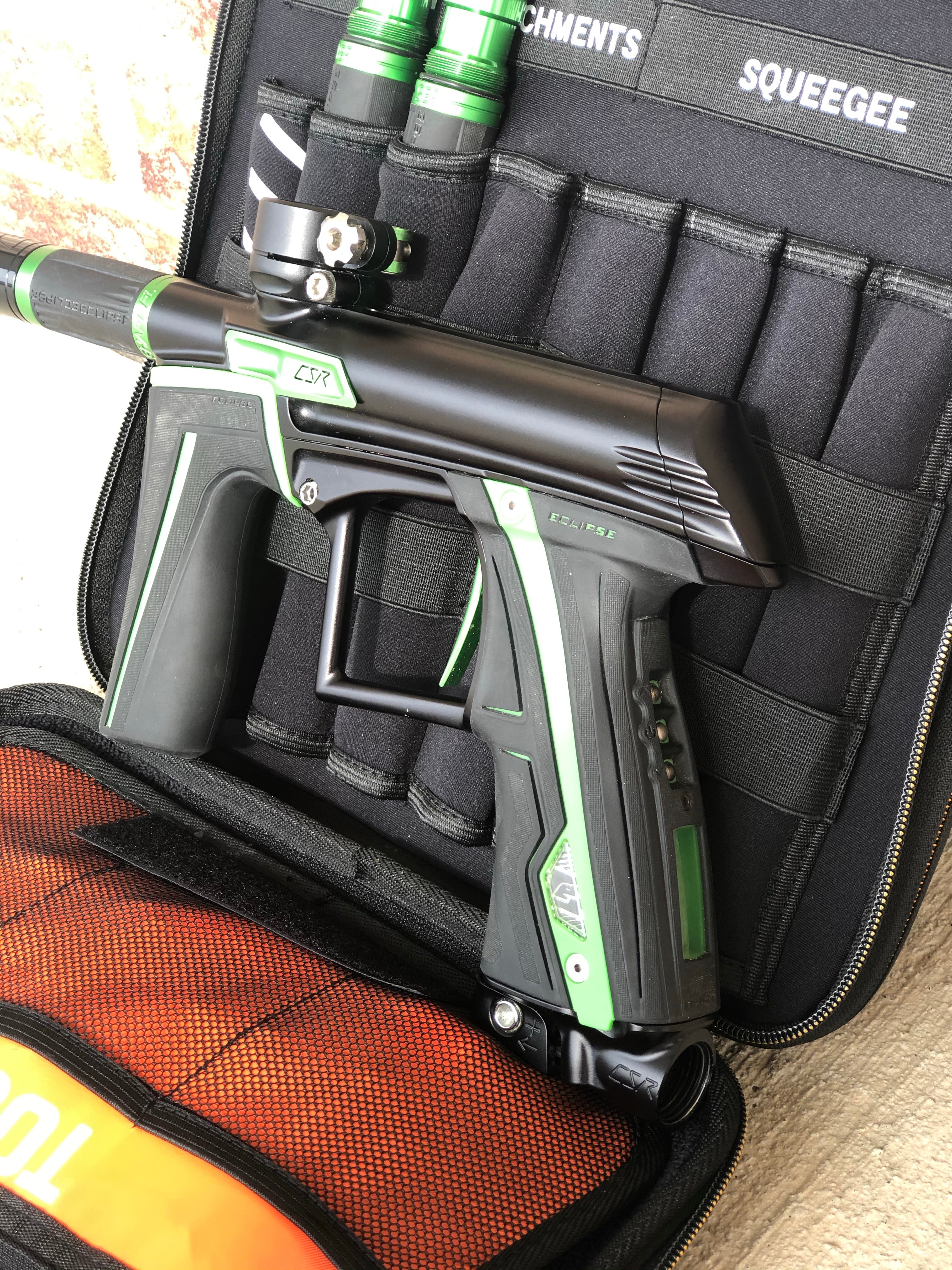 Used Planet Eclipse CSR Paintball Gun - Green Shadow