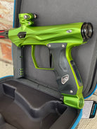 Used Shocker Amp Paintball Gun - Green / Black