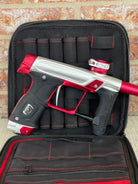 Used GI Sportz Stealth Paintball Marker- Silver/Red