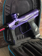 Used Shocker Amp Paintball Gun - Purple Lockdown LE