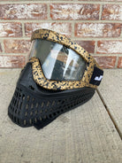 Used JT Proflex X Paintball Mask - Black / Gold