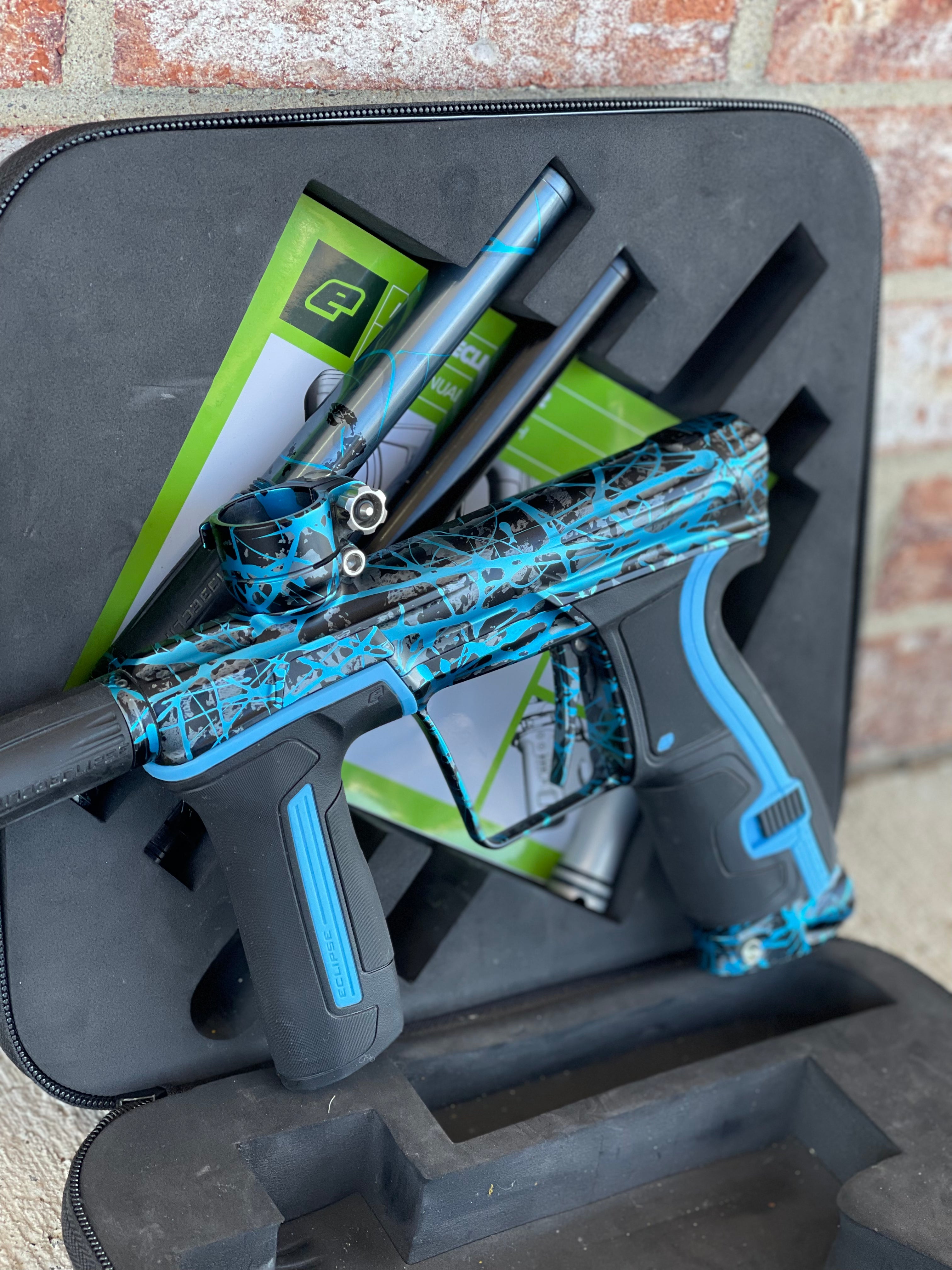 Used Planet Eclipse CS2 Paintball Gun - Aftershock Splash