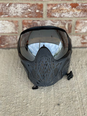 Used Bunker Kings CMD Paintball Mask - Black Ninja